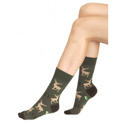 Veselé ponožky TETRAO jeleň